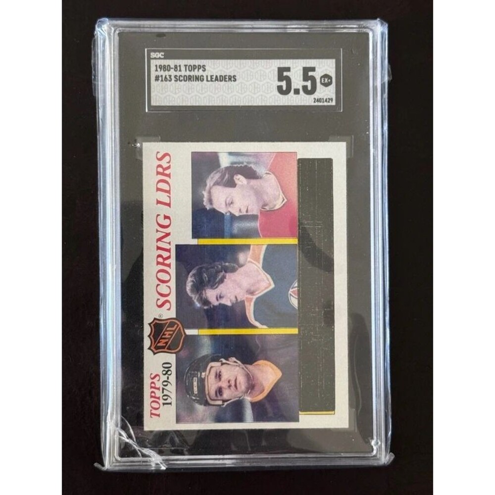 1980 Topps Scoring Leaders #163 SGC 5.5